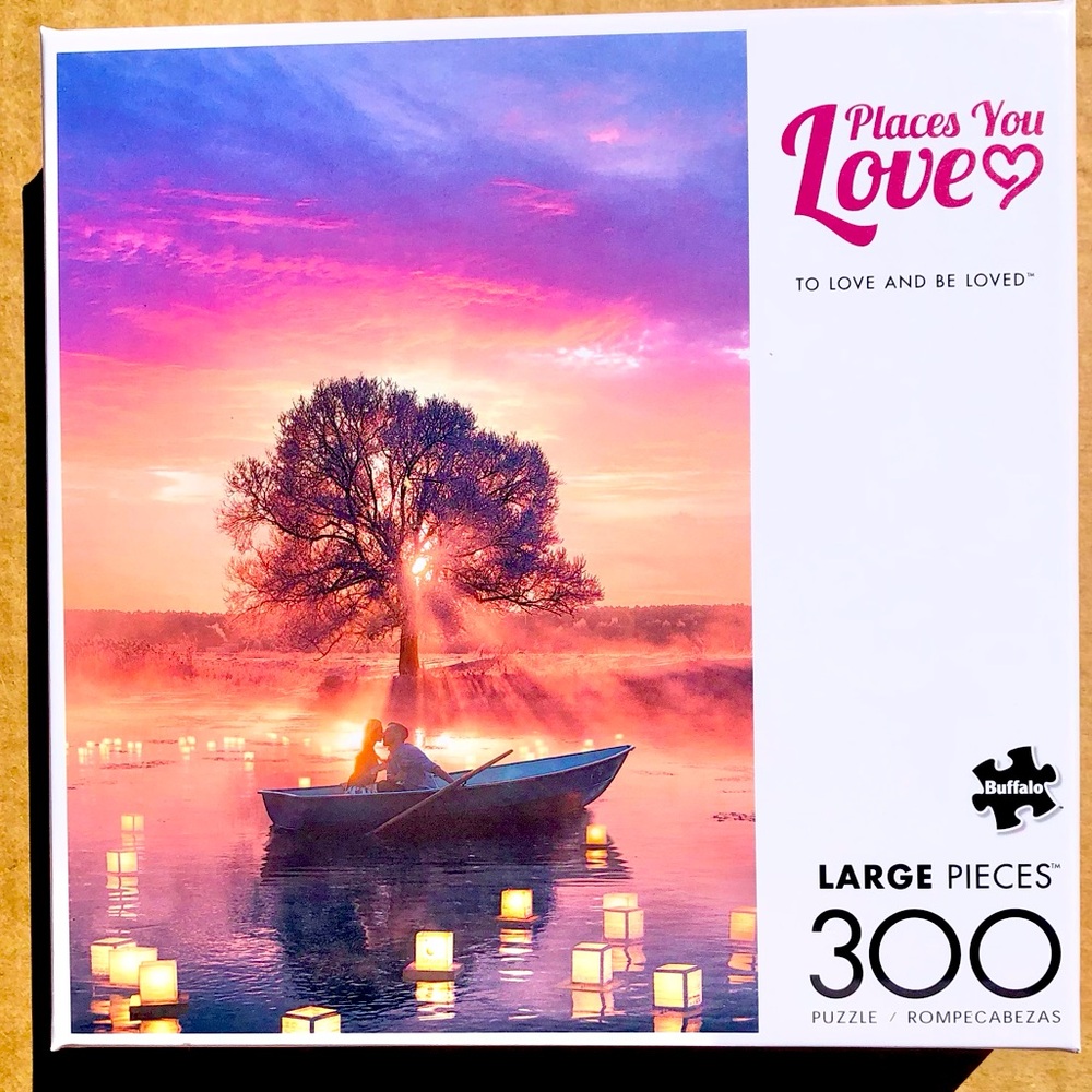 Buffalo 300 large Piece Puzzle “To Love and be Loved”